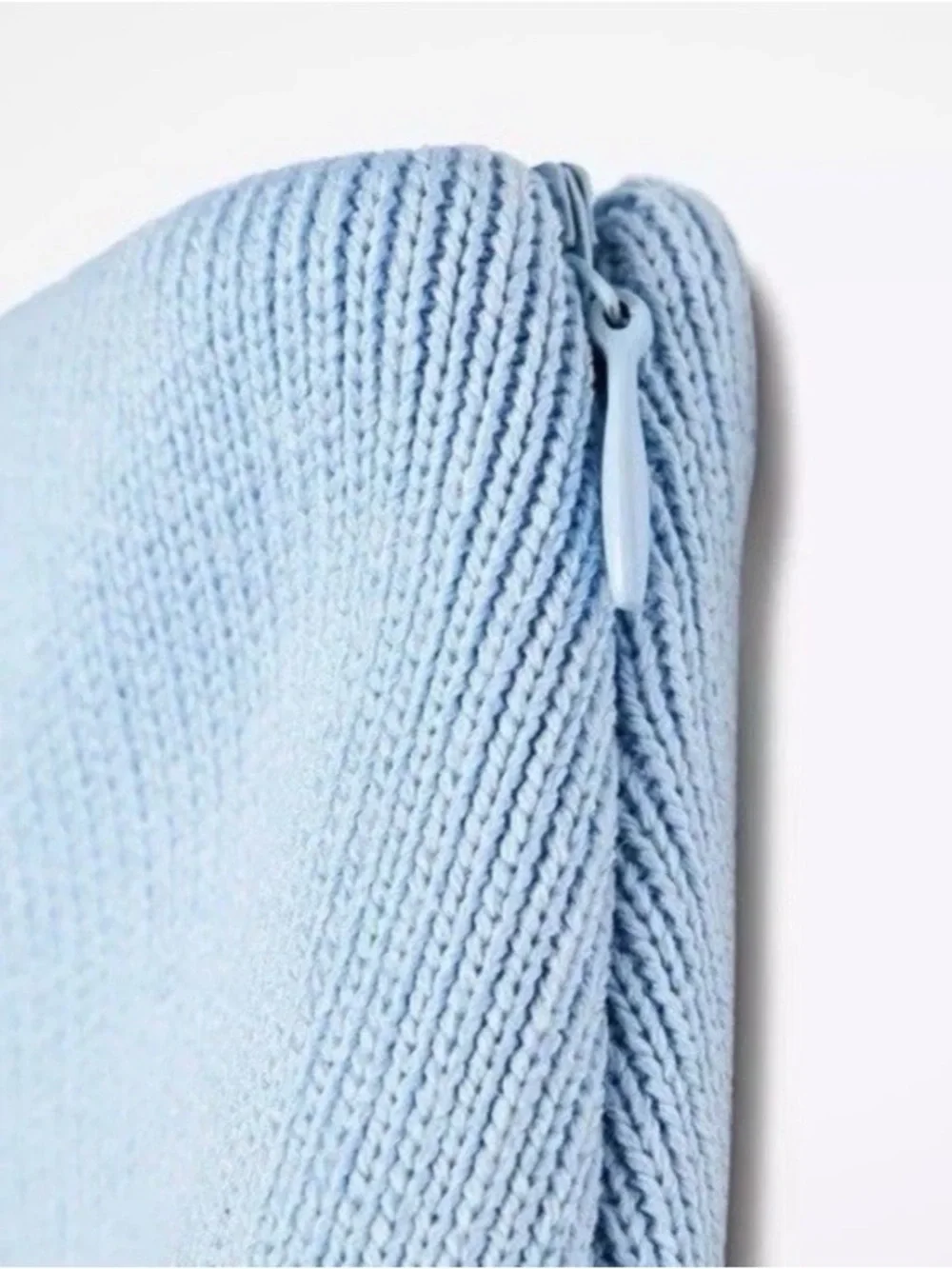 Zara Light Blue Maxi Skirt with Fitted Waist